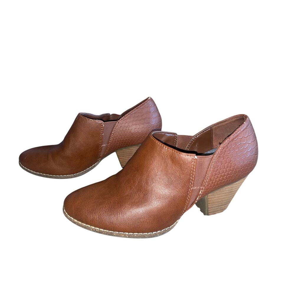 Dr. Scholl’s Brown Charlie Ankle Boots - Size 8.5M ***